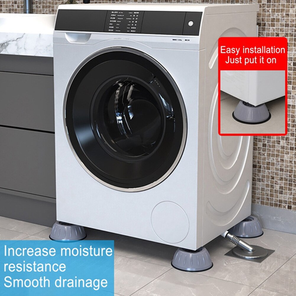 2/4Pcs Washing Machine Non Slip Feet Pad APS Anti-Vibration 4cm Pads Household Practical Washer Dryer Accessories