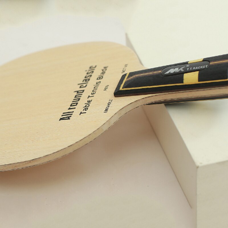 Table Tennis Racket Soleplate Ebony 7 Nano Carbon King Hurricane Super ZLC Carbon Fiber Blue Black Aromatic Carbon ALC -40