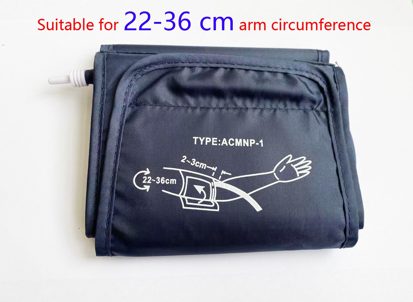 Kinderen Volwassen Dikke Mensen L Arm Bloeddruk Manchet Riem Voor Bloeddrukmeter Arm Bloeddrukmeter Meter Tonometer: Adult   22-36 CM