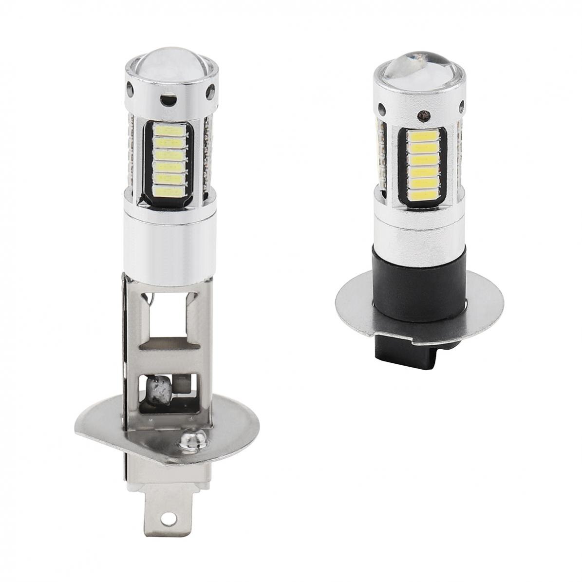 H1 H3 Canbus Super Helle LED-lampe Auto Nebel Licht Scheinwerfer 4014 30SMD 12V 6000K Tagfahrlicht Auto motorrad Lampe Ersatz