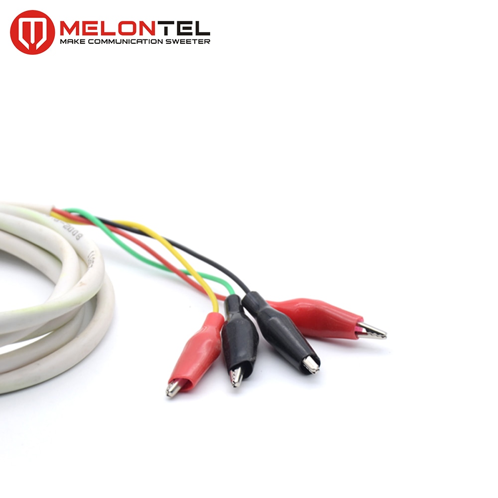 MT-2151-B 4 Pole LSA Krone test cord With alligator plugs