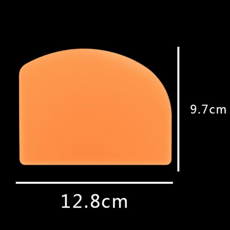 Plastic Dough Scraper for Bread Making & Cake Decorating Pastry Tools Plane regiment Shave cream Bake plastic scratchers