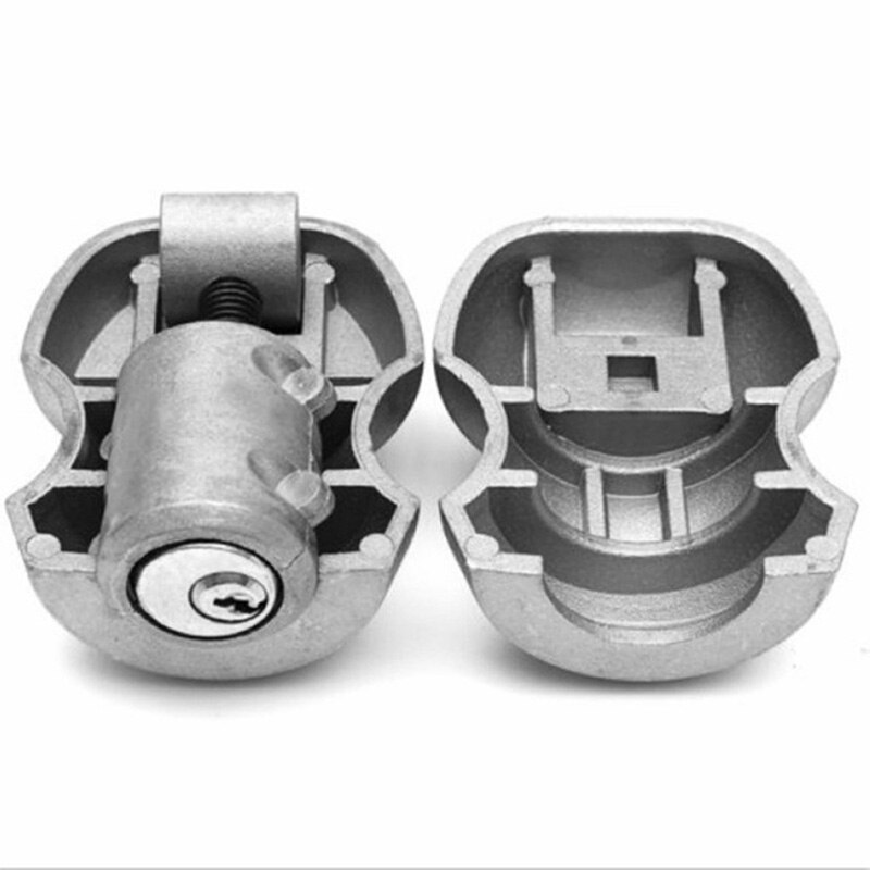 1 stk tilhenger deler hake låse kule lås universell kobling slep campingvogn synke legering 50*65.5mm