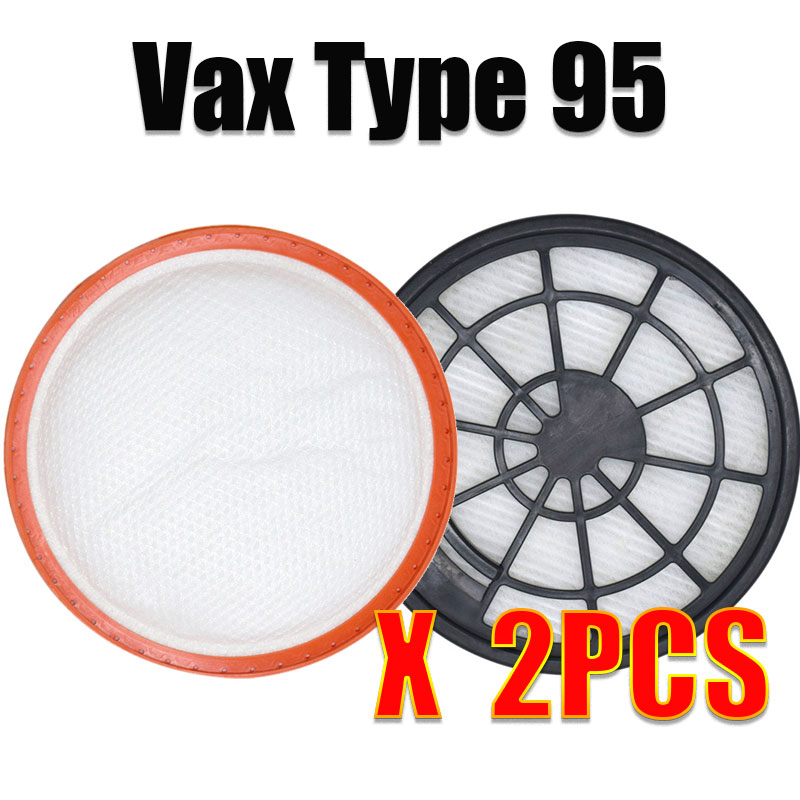 2 Stuks Pre Motor Filter Voor Vax C88 C89 U88 U89 Vax C88-VW-B, c89-MA-P En C89-P6-B Stofzuiger Type B 148 Mm In Diameter: 2pcs1
