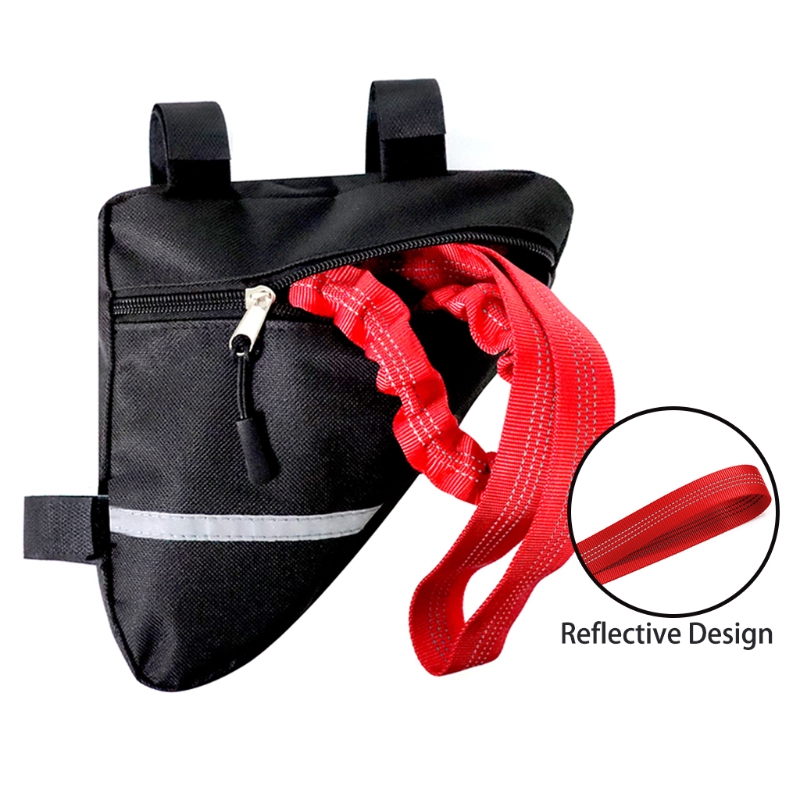 448D Kids MTB Tow Rope - Child Bike Stretch Bungee Cord Pull Behind Attachment | Simple Hill Climbs | Bigger Family Rides