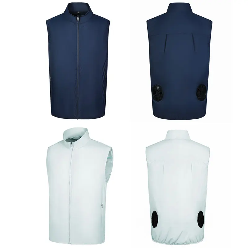 Zomerse visvest, koelvest voor mannen, ventilatorvest, airconditioningkleding voor vrouwen, ventilatorkleding, klimvest, koelvest voor het lichaam.