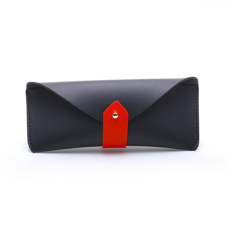 Iboode pu læder brille etui cover solbriller læsebrille holder briller solid opbevaringsboks pose brillebeskytter: -en