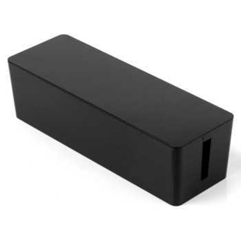 Plastic Wire Power Cable Storage Box Cable Manager Organizer Box Power Line Storage Cases Junction Box Plug-In Router Storage Bo: Default Title