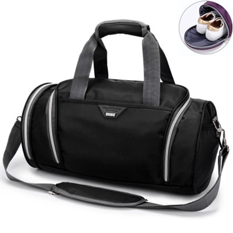 wasserdichte Frauen Sport tasche Männer sporttasche Rucksack Fitness Reise Handtasche Außen Separaten Raum Für Schuhe Sack Sport tasche männlichen