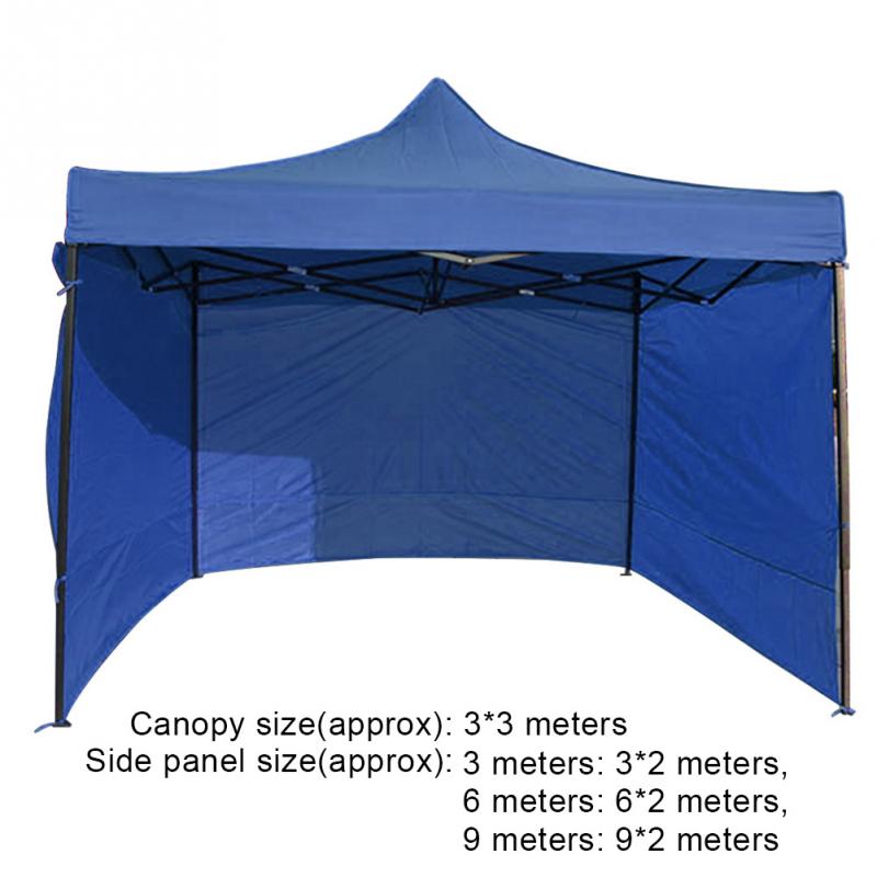 Outdoor Tent Accessories Gazebo Side Panel Durable Sidewall Anti-UV Oxford Cloth Protect Wind Cold Rain Support Washing Reused