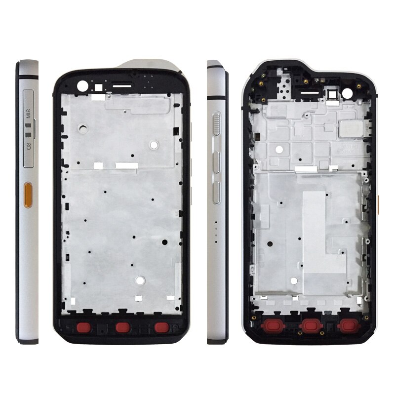 Pour Caterpillar Cat S61 S 61 téléphone cadre avant boîtier boîtier pas de pièces de réparation LCD pour Caterpillar Cat S61 cadre avant
