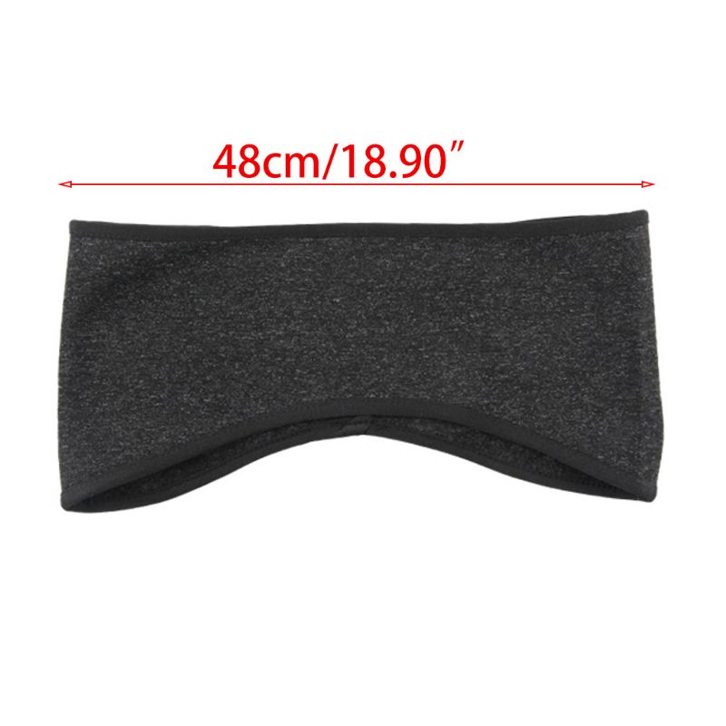 Unisex vinter ørevarmer pandebånd faux fleece koldt vejr øreværn varm hårbøjle 50pf