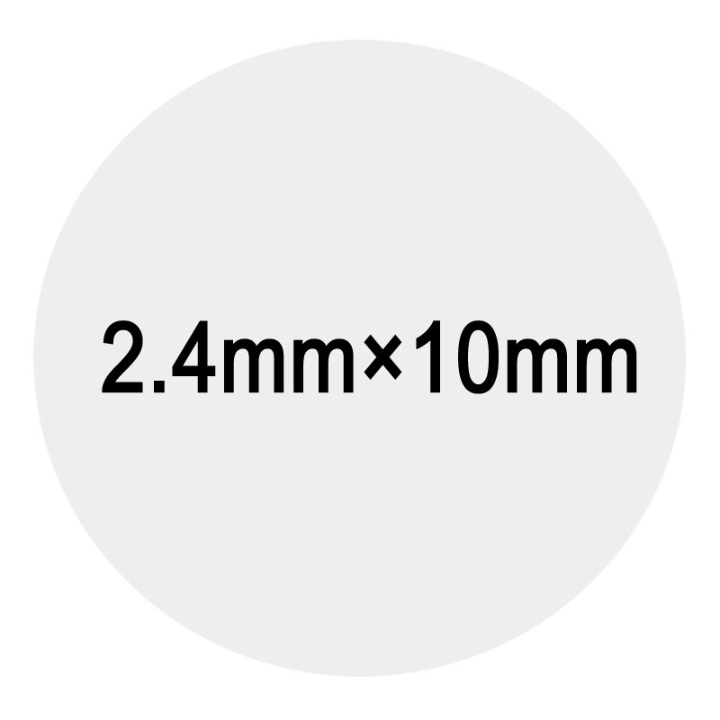 Jeely 50pcs/bag 0.8mm-2.4mm double brass copper crimp tube for spearfishing long line fishing nylon line