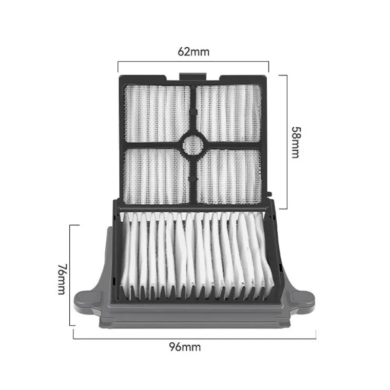 For Tineco Floor ONE S7 Pro\S6 Parts Vacuum Cleaner Replacement Brush Rollers and HEPA Filters