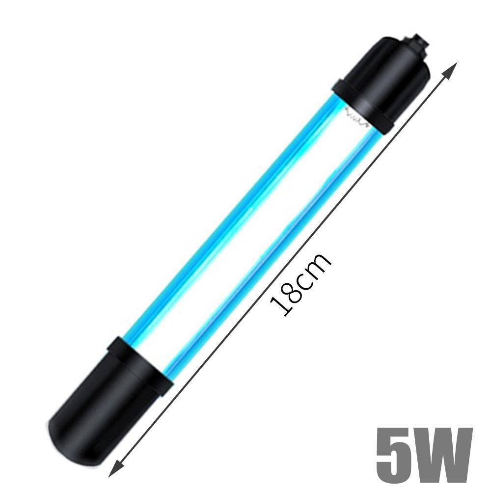 5/7/9/11w nedsenkbare uv-lys til akvarier uvc-sterilisatorlys bakteriedrepende lamper antibakteriell lampe bærbar energisparing