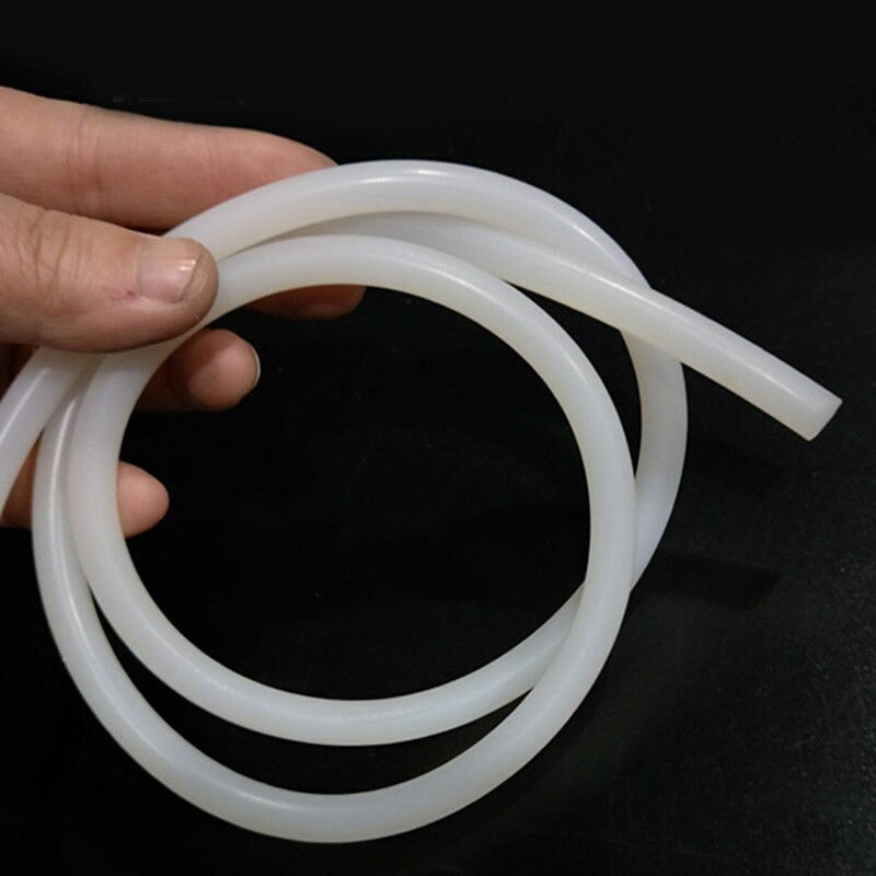 Cordon en Silicone solide Dia 1.5mm 2mm 3mm 6mm 8mm 10mm 16mm, joint en caoutchouc blanc, bandes d'étanchéité, joint torique, haute température, étanche