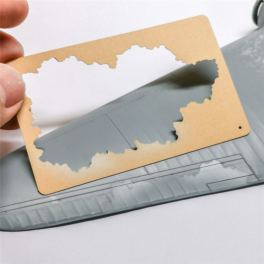 Efekty solne natryskiwacz szablony robić 1/32 1/48 1/72 LIANG-0006/0007 Model przybory robić dekoracji