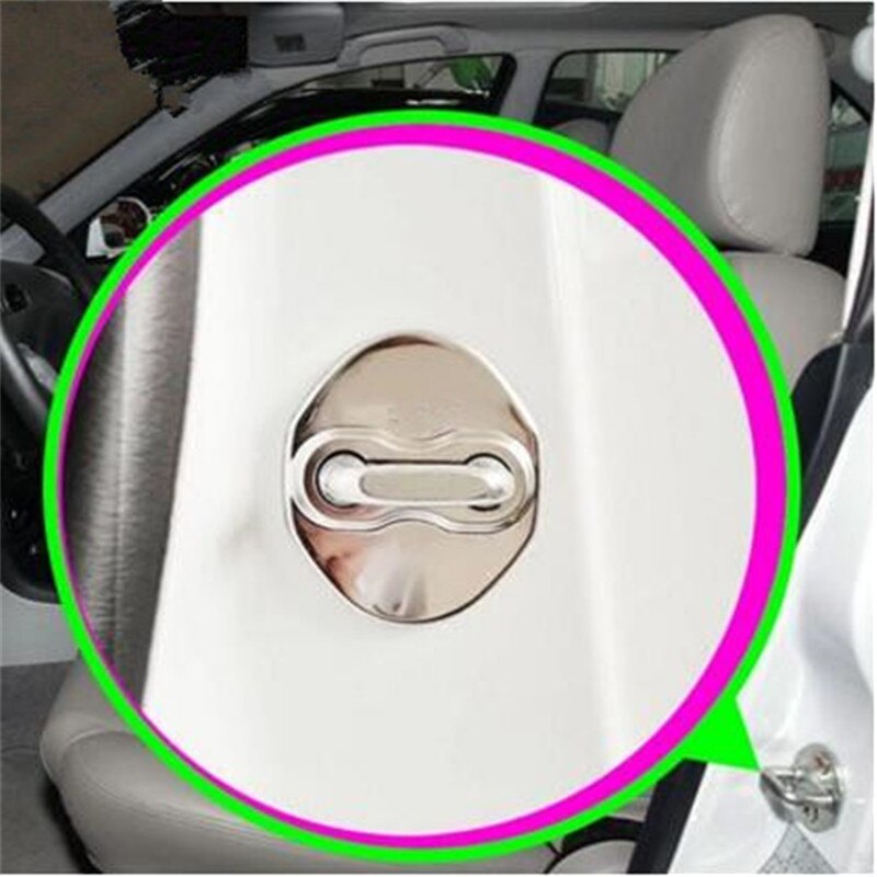 Car Door Lock Anti Rust Protection Cover For Mitsubishi GT-PHEV XR-PHEV Delica Xpander L200 Mirage Samurai EX Fortis