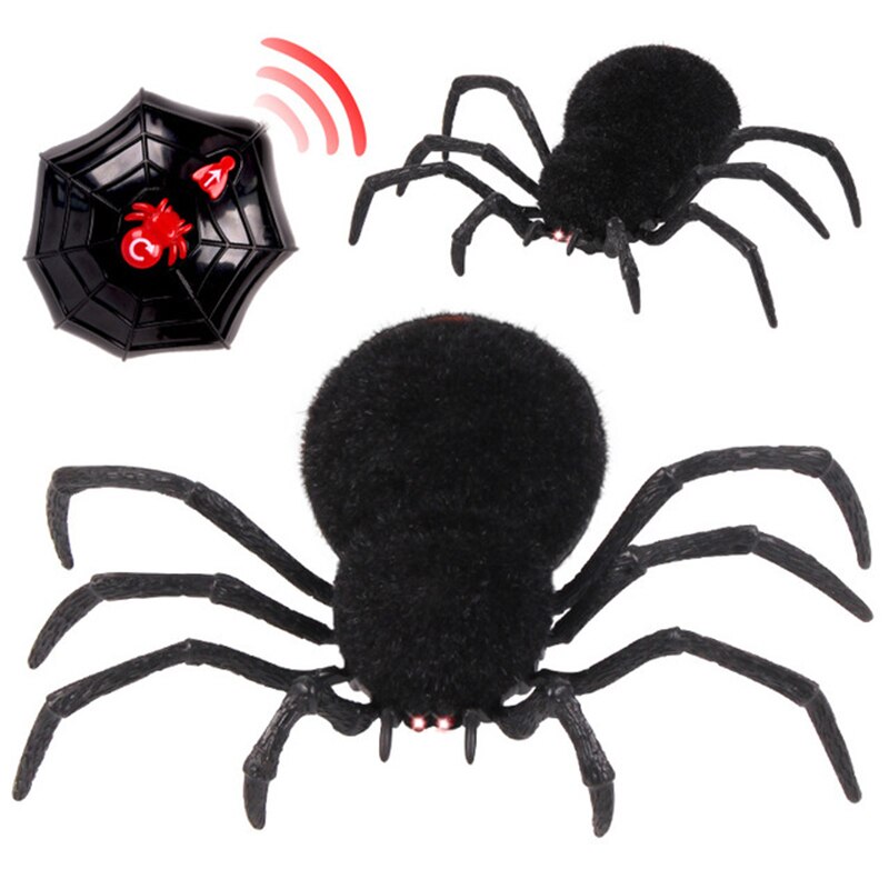 Télécommande araignée effrayant loup araignée Robot réaliste nouveauté blague jouets enfant créativité décoration blagues blague Spielzeug: Default Title