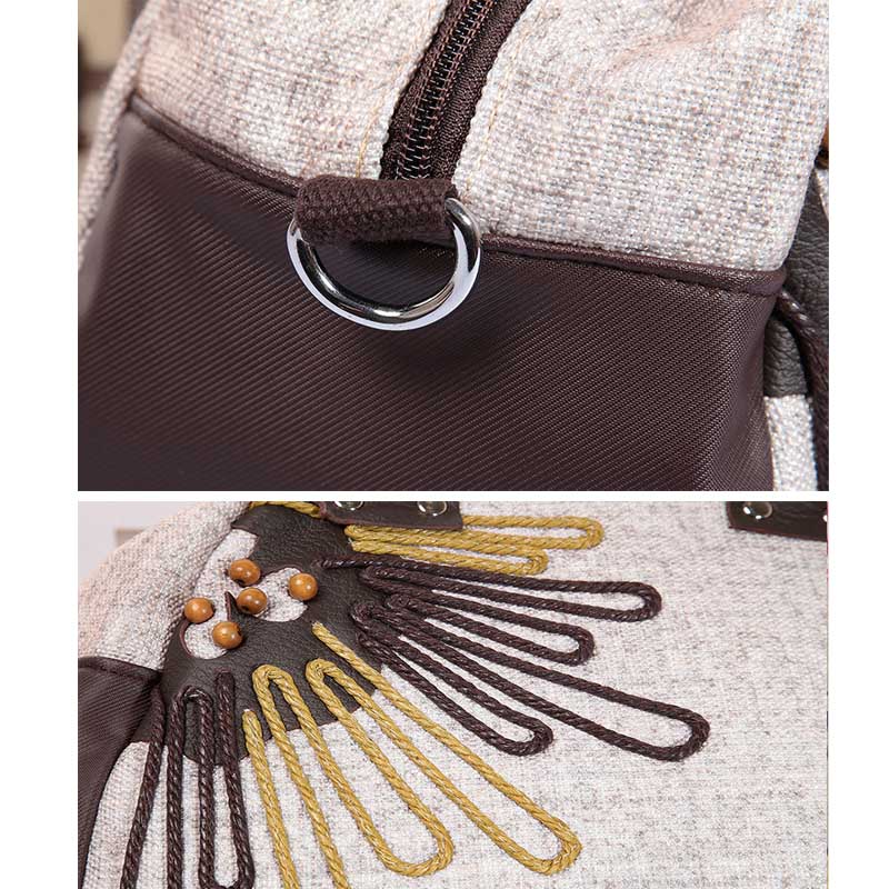 style women embroidery shoulder bag women hobos bag messenger bags bolsa feminina