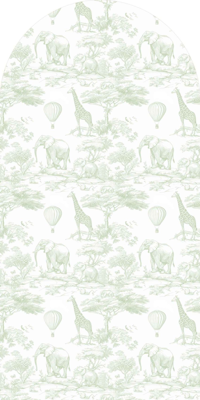 Mehofond personalizado 2 lados padrão azul safari animal festa de aniversário capa de chá de bebê chiara arco fundo decoração pano de fundo foto: Café / 150 * 150