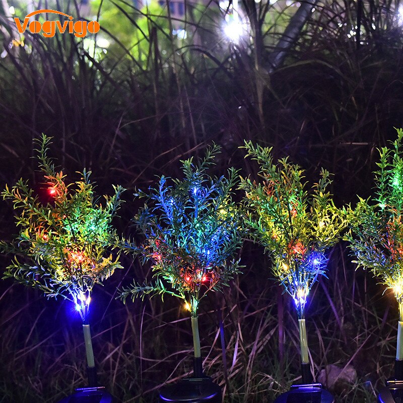 Sollys simulering jul 3 lys 15 led farge juledekorasjon hage landskap bakken plen lys hage dekorasjon