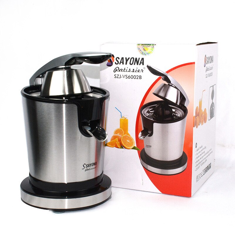 Husholdning elektrisk presse appelsinjuice maskine citron mandarin appelsin mandarin appelsinjuice maskine 220v
