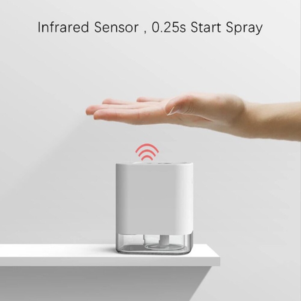 Portable Smart Alcohol Disinfector Sprayer Automatic Intelligent Induction Sterilizer Soap Dispenser Hand Sanitizer Dispenser