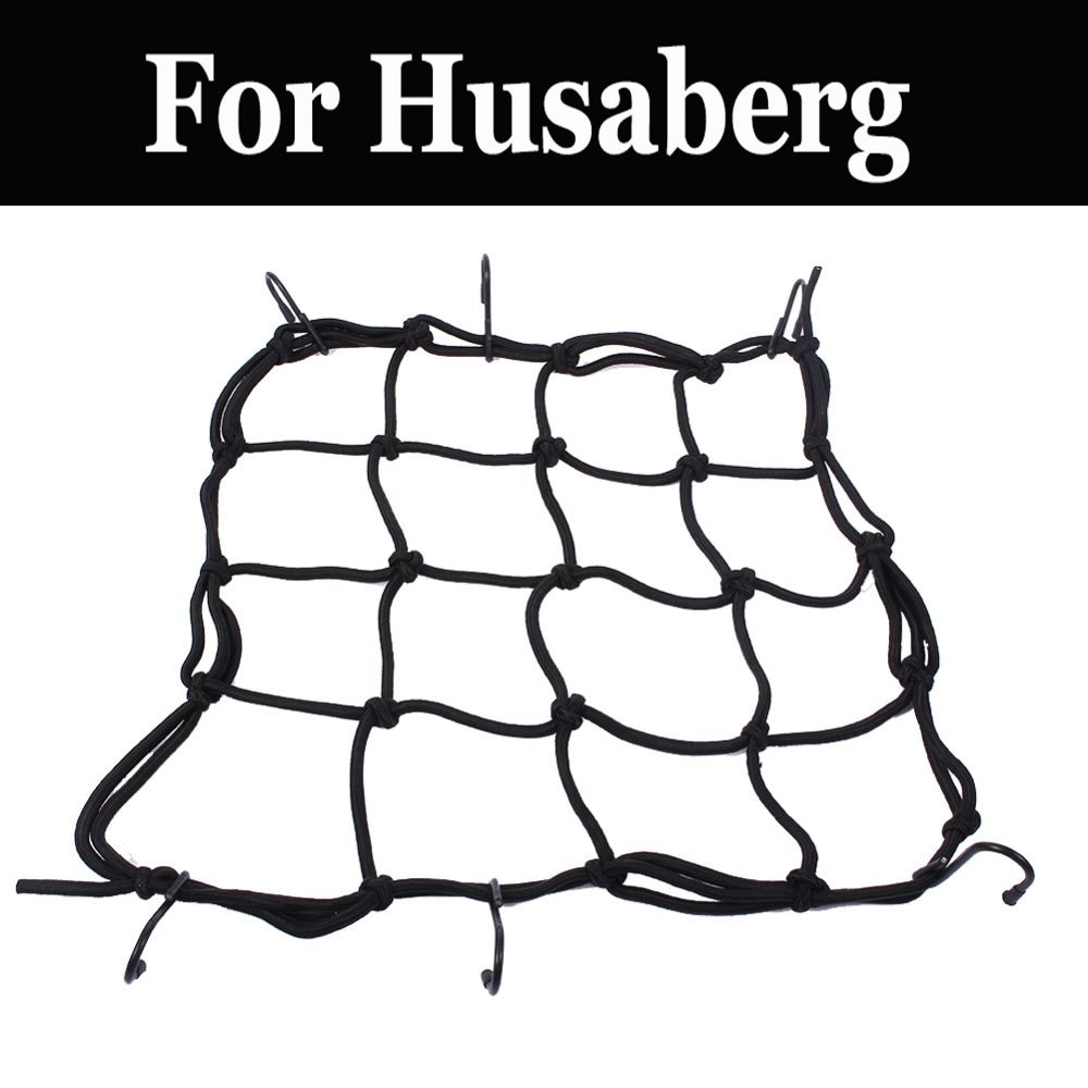 Universal Bungee Cargo Net Motorbike Helmet Mesh Storage Motorcycle Helmet Bungee For Husaberg Fs 400e 450e 550 650e Gf 125