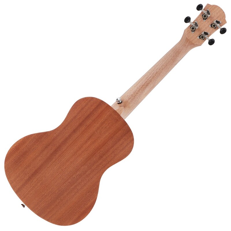 Ukulele akustisk gitarr sapele trä ukulele hawaii 4 strängad gitarr