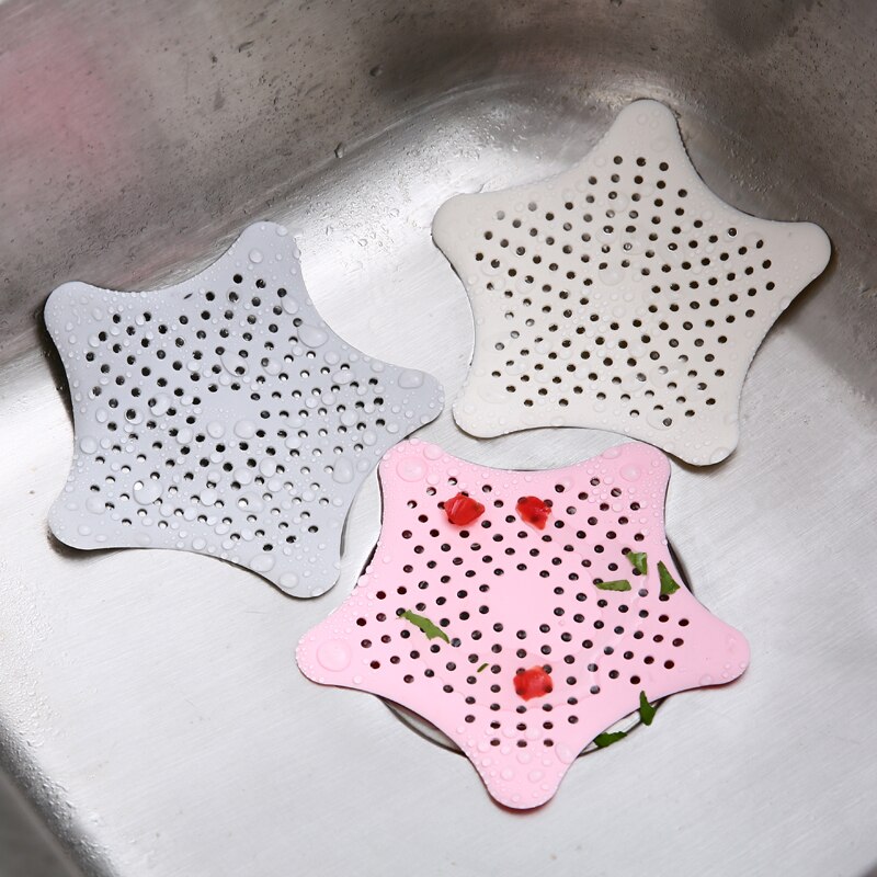 Silicagel keuken zeester afvoer gootsteen zeef filter anti-verstopping badkamer riool haar reinigingsgereedschap accessoires  k1086 e