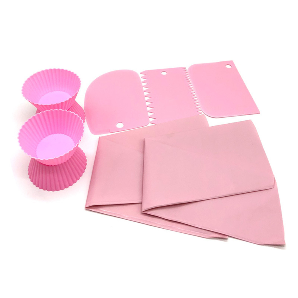 58 PCS Stainless Steel Nozzles Pastry Icing Cake Piping Cake Decorating Tools Globular Nozzle Pastry Bags