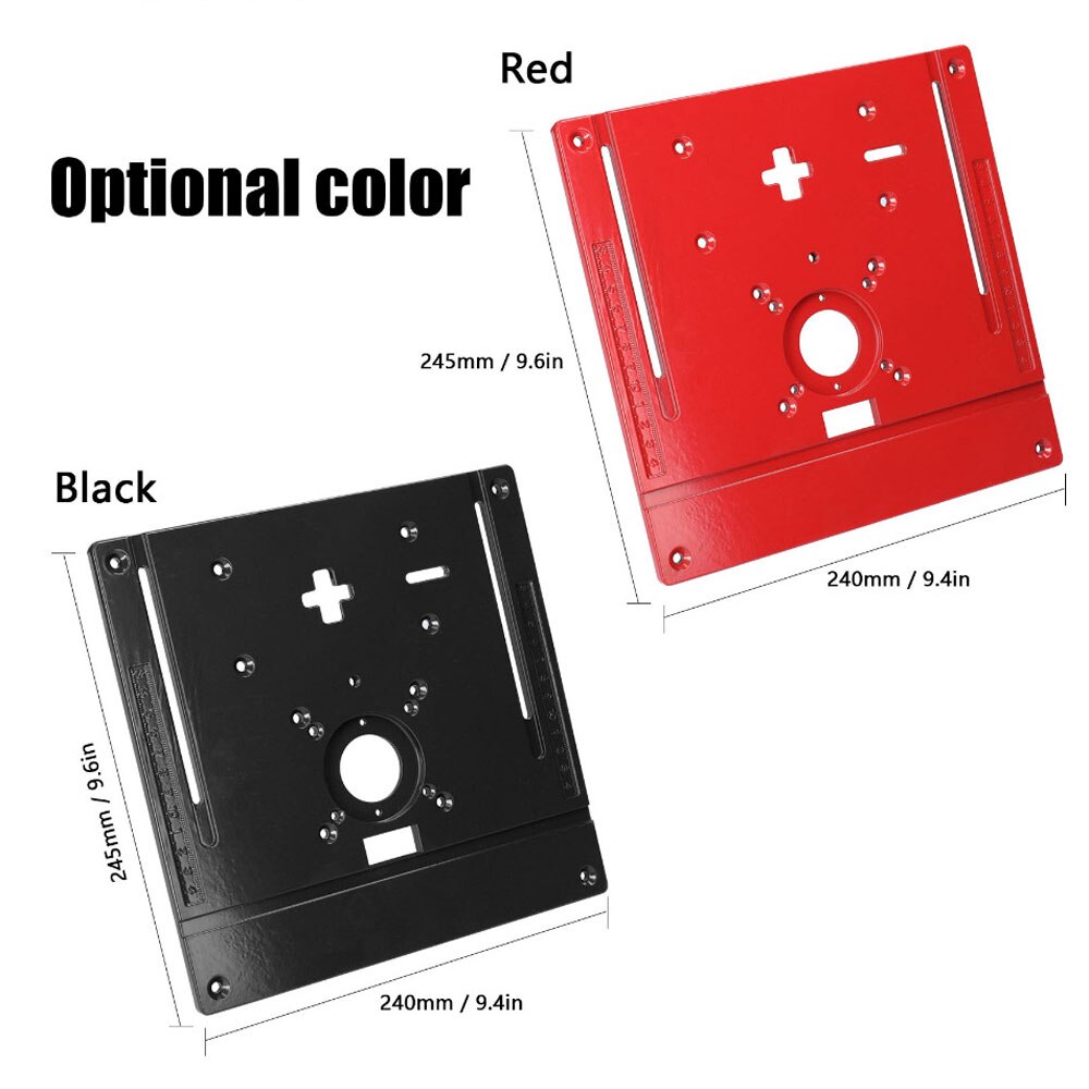 2-In-1 Router Tafel Insert Plaat Elektrische Trimmen Machine Jig Saw Flip Boord Graveren Extra Hulpmiddel Voor houtbewerking Werkbank