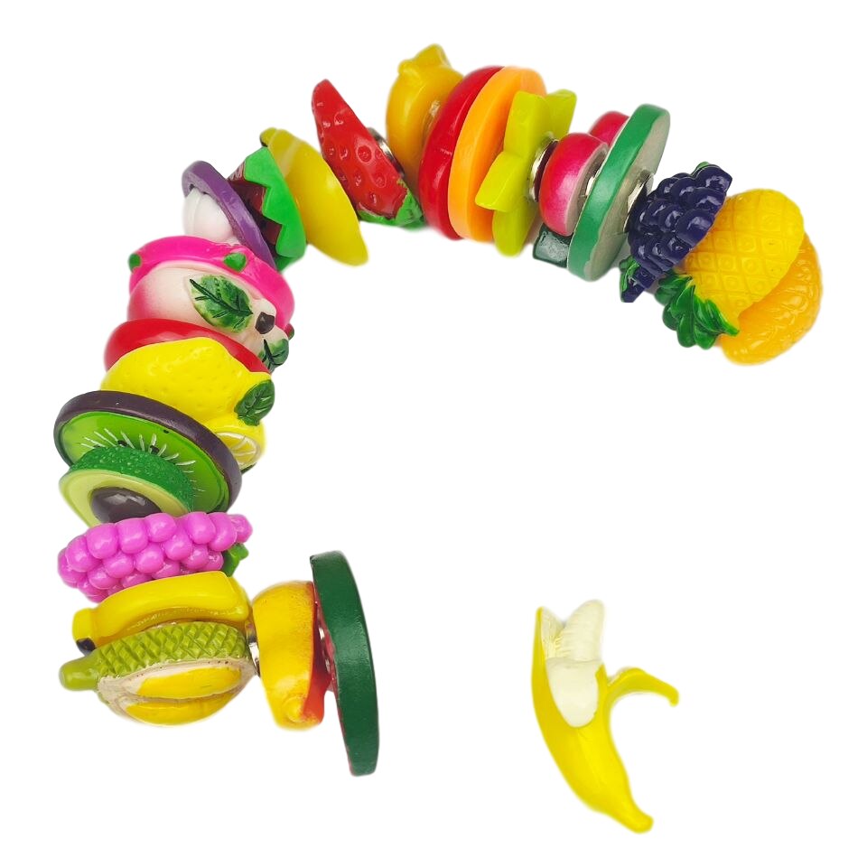 25 pcs/set fruit Strong neodymium Fridge magnets for refrigerator Home decoration Magnet board photo office message