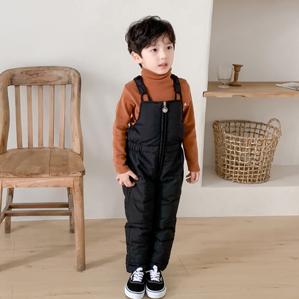 Baby Overalls Kinderen Jumpsuit Winter Peuter Jongens Meisjes Warme Broek Overall Jumpsuit Winter Broek Kleding Salopette Enfant