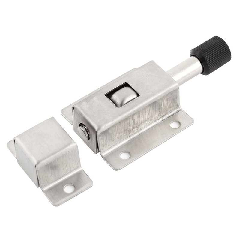 Window door security stainless steel Spring loaded door bolt latch: Default Title