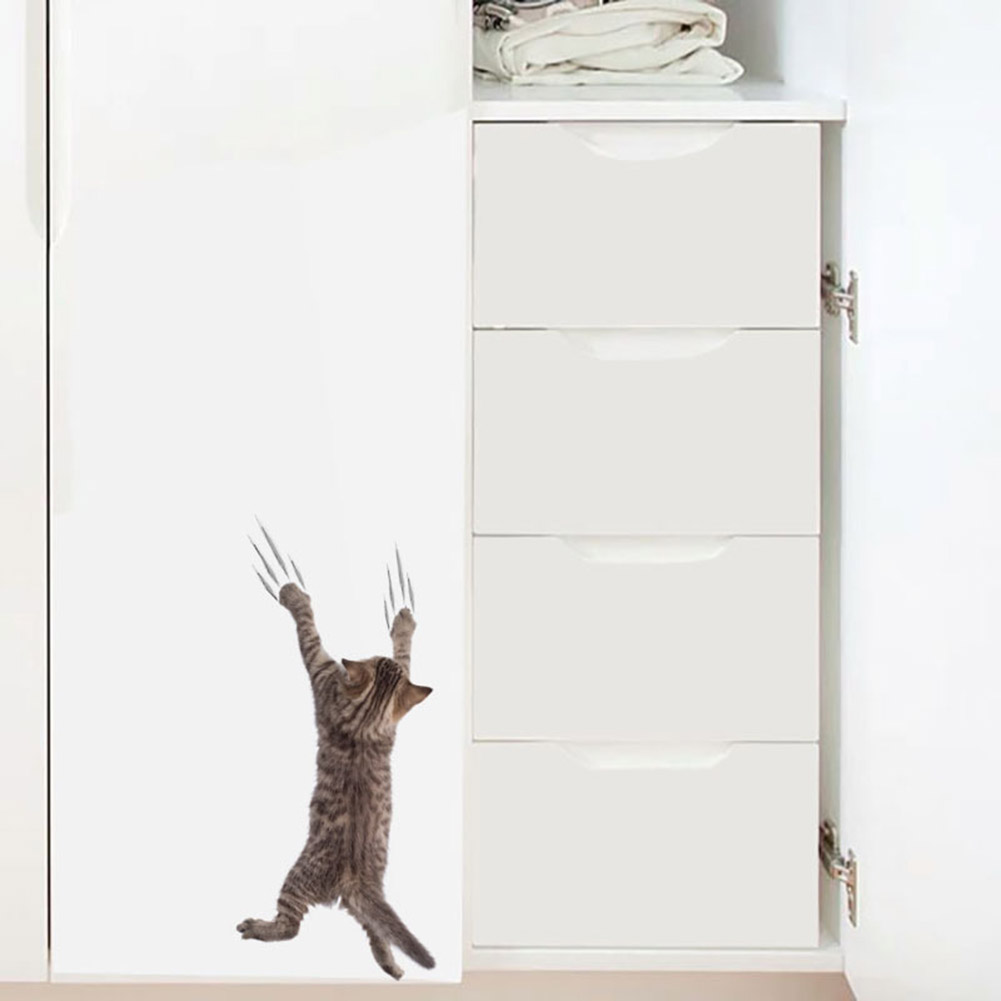 Katte sticker til væg tegneserie sød 3d kitty dyr levende badeværelse skræl og stok toilet mærkat jan 88