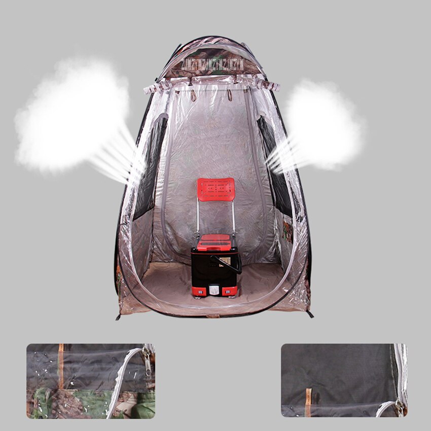 Winter fishing tent for single person, waterproof summer pop-up tent, portable automatic opening outdoor tent, rainproof, uv protection