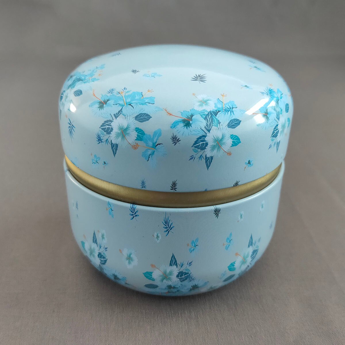 Mini Tea Storage Containers Tea Coffee Tins Flowers Pattern Food Storage Box for Herb Candy Chocolate Sugar Spices Candle: style 9
