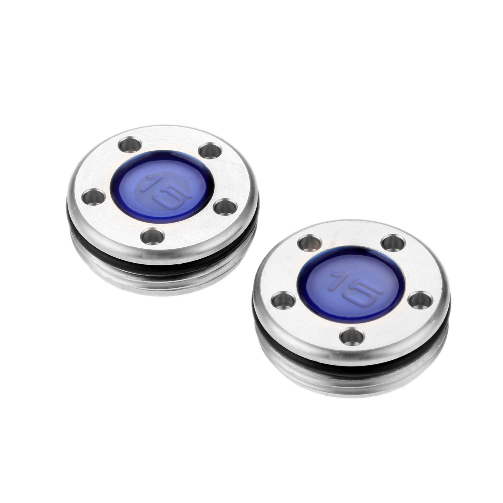 1 Pair (2pcs) 5g 10g 15g 20g Blue Golf Putter Weights For Scotty Cameron Putters Fit Studio Select Models Series Stainless Steel: 15g