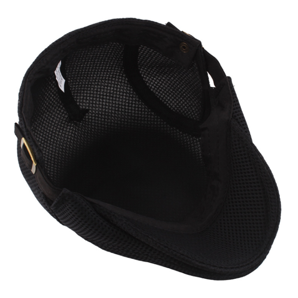 Beret Golf Cap Women Men Outdoor Golf Cap Sweat-absorbing Adjustable Mesh Sport Baseball Cap Tourist Hat Golf Hat Unisex