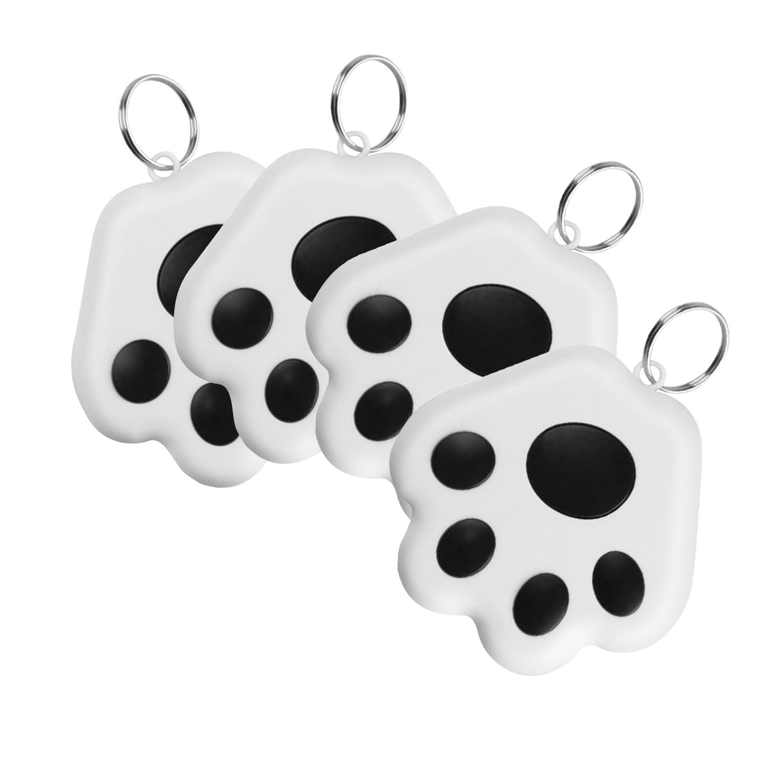 Dog Claw Anti-lost Device Wireless Bluetooth Anti Lost Device Two Way Alarm Tracking Self Timer Finder For The Elderly Pet Anti: Black