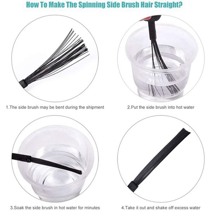 Side Brush Hepa Filter With Rubber Roller Brush Replacement Kit