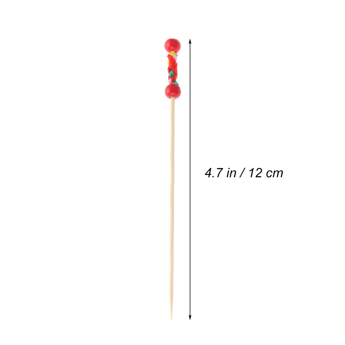 Wedding Party for Toothpicks Sticks Drink Picks Food Fruit Disposable Wooden About 100pcs