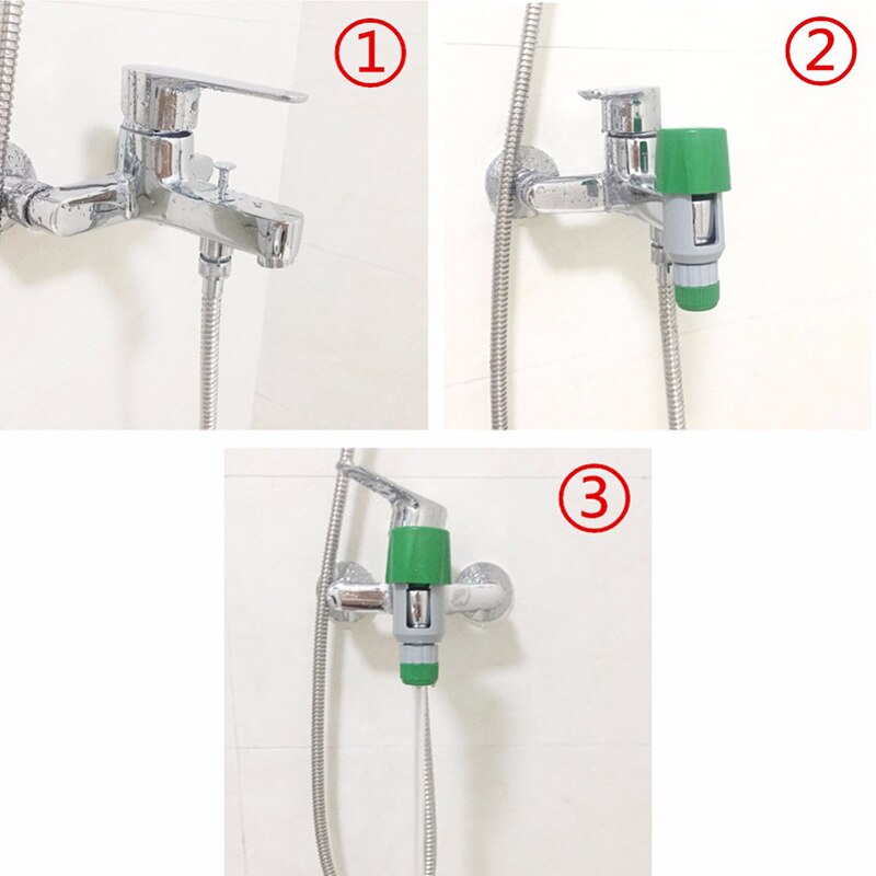 Universal Tap To Water Hose Connectors Kitchen Watering Equipment Garden Hose Fittings Round Tap Connectors 1 Pc