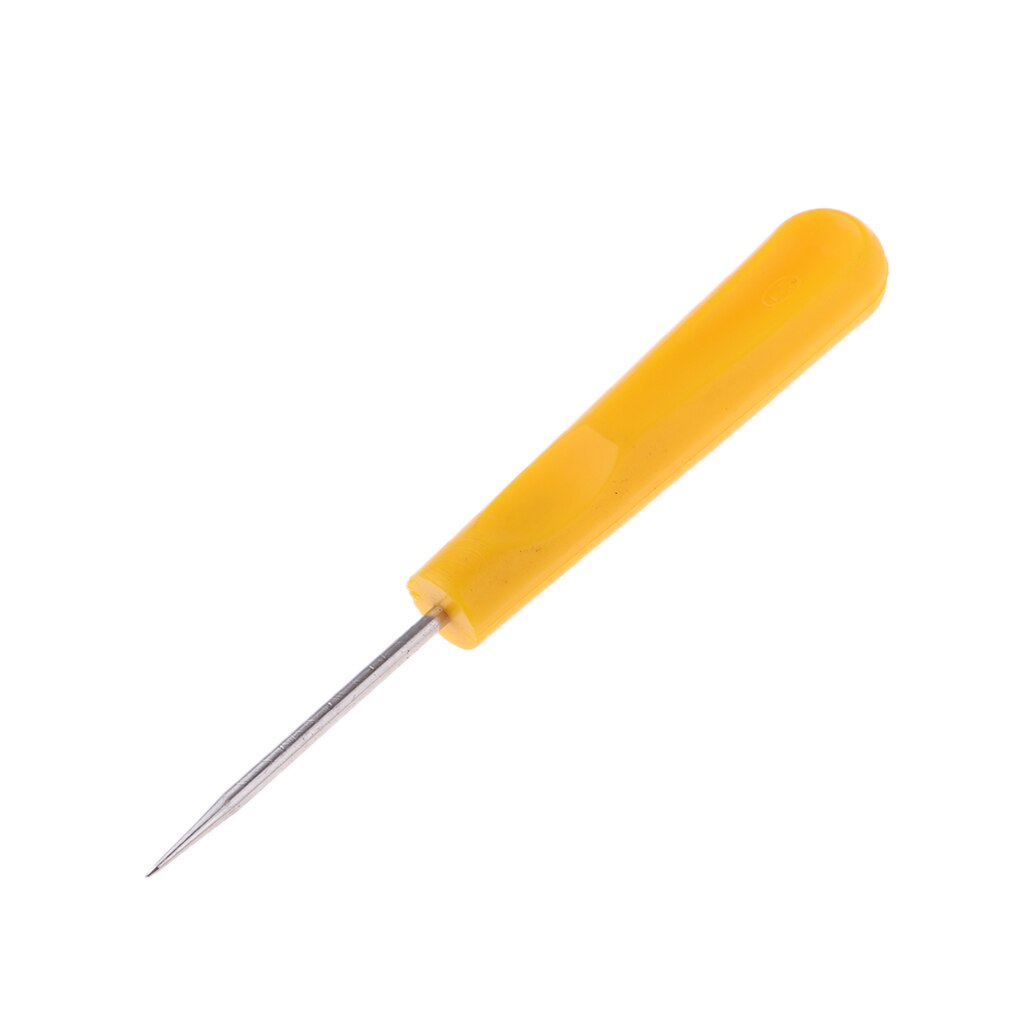 Awl Stringing per Badminton Tennis racchetta racchetta String guida-giallo