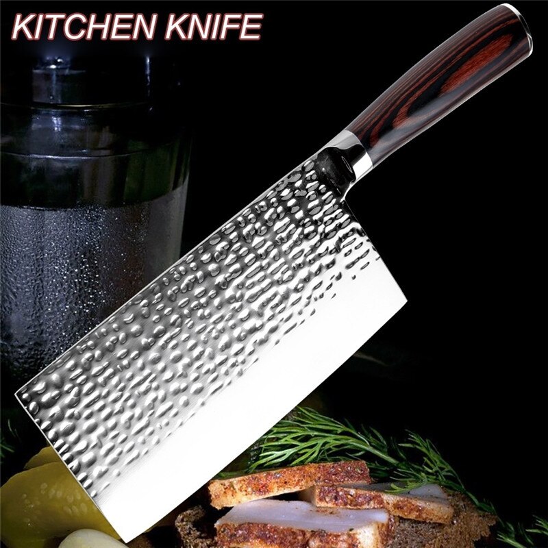 Chef Knife Chinese Kitchen Knives Damascus High Ca... – Vicedeal