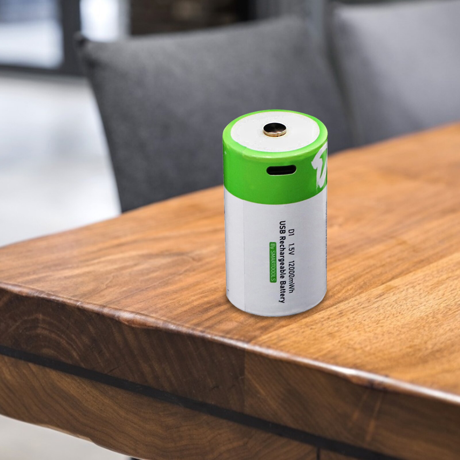 No. 1 Rechargeable Battery D Battery Type-C USB Charging Safe Rechargeable Cell Household Water Heater Battery