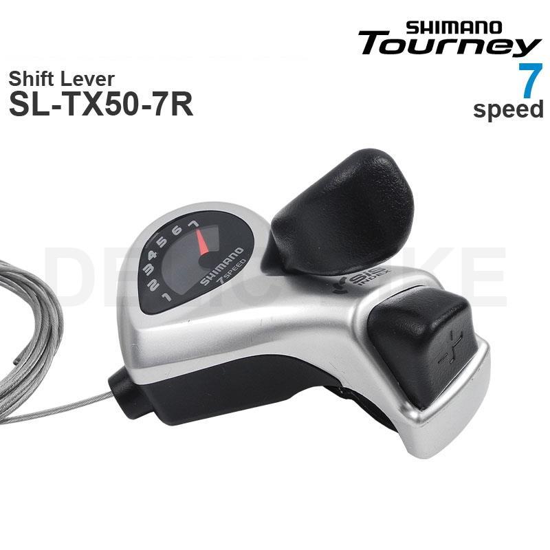 Shimano tourney sl -tx50 3 x 6v 3 x 7v växelhandtag växel plus 3 × 6 hastighet 3 × 7 hastigheter originaldelar: Rätt (7r)