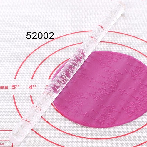 Sztuka ceramiczna druk akrylowy glina rolka przezroczysta rzeźbiona tekstura dokonywanie glina glina polimerowa płyta formowanie drukowanie narzędzia garncarskie: styl 02